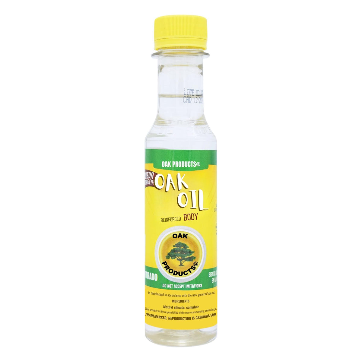 Reinforced Body Oak Oil for Cramps Arthritic pain and Inflammation 150ml Aceite del Roble Corporal Reforzado para Calambres Torceduras Inflamaciones y Dolor Artrítico 150ml.